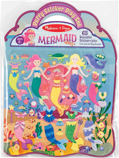 Puffy Sticker Play Set - Mermaid