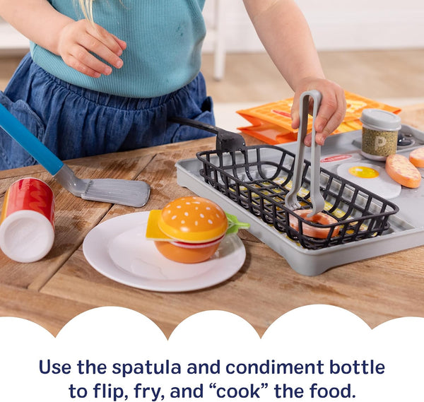 MD Flip & Fry Grill Play Set with Water Wow