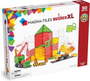 Magna-Tiles Builder XL 50-Piece