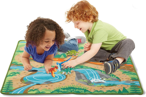MD Prehistoric Playground Dinosaur Rug