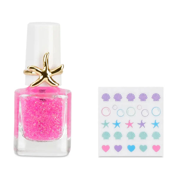 Iscream Mermaid Vibes Nail Polish Ring Set
