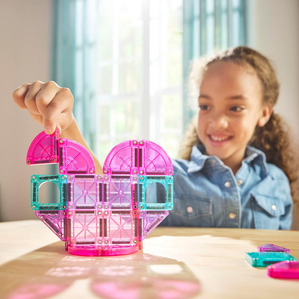 PREORDER Magna-Tiles microMAGS 26-Piece - Heart to Heart Travel Set