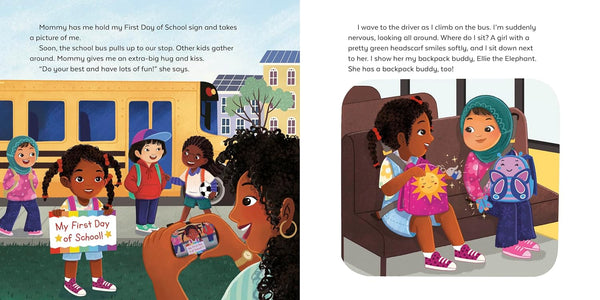 Getting Ready for Kindergarten: A First Day of School Book