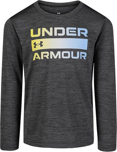 Under Armour Boys Long Sleeve Shirt, Crewneck, Lightweight and Breathable