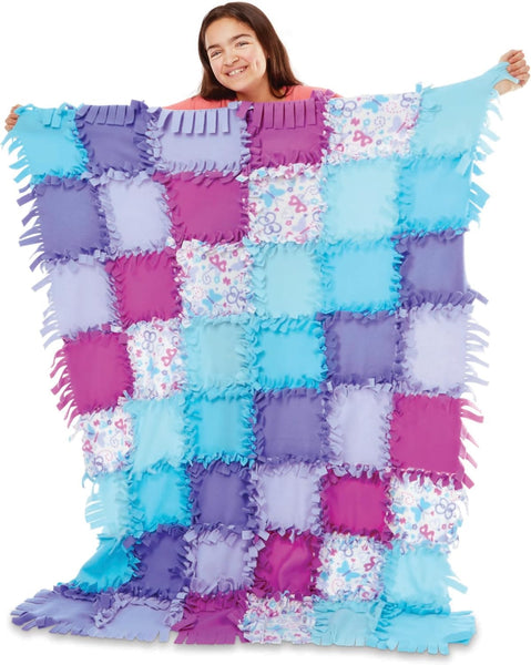 Created by Me - Butterfly Fleece Quilt