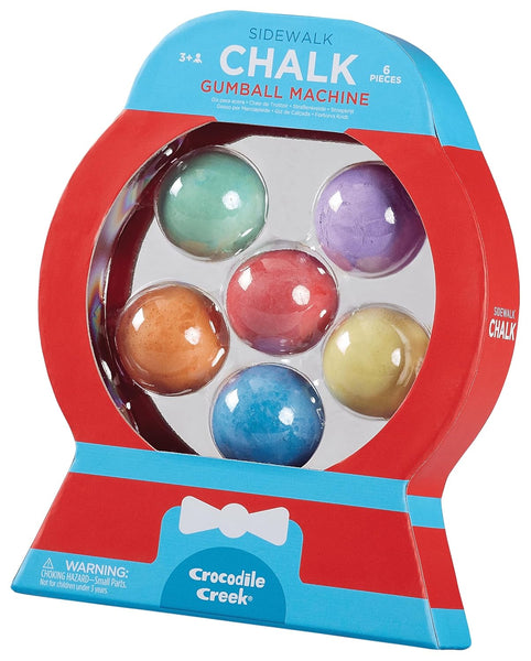 Crocodile Creek Sidewalk Chalk - Gumball Machine