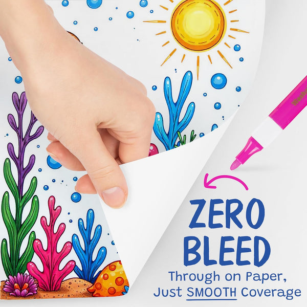 Magic Stix Washable Acrylic  Markers 24 pk.