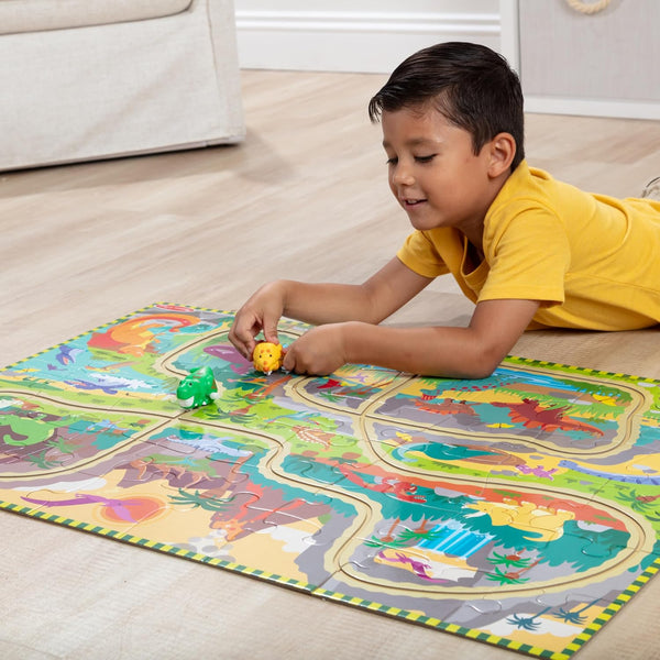 MD Dinosaur Chase Track Floor Puzzle