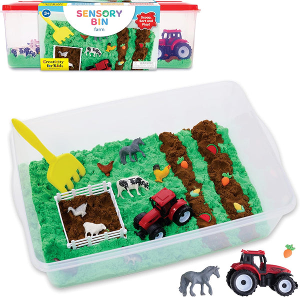 Creativity for Kids Sensory Bin - Farm