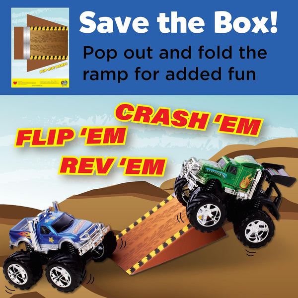 Creativity for Kids - Monster Trucks Craft Kit 2 Monster Trucks