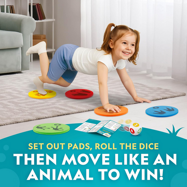 Wild Movers Activity Game – Animal Movement & Gross Motor Learning Game for Kids