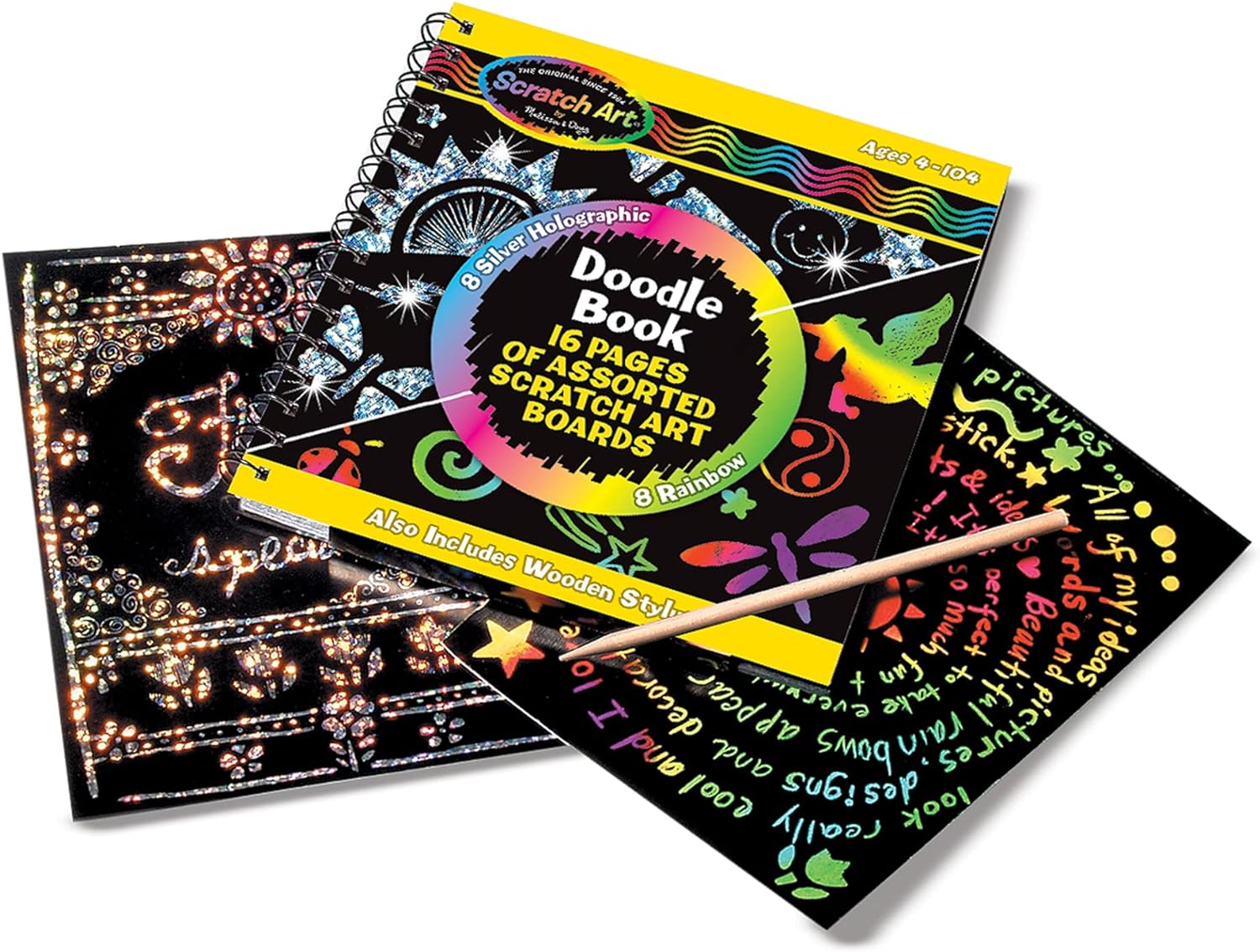 MD Scratch Art Doodle Pad Book