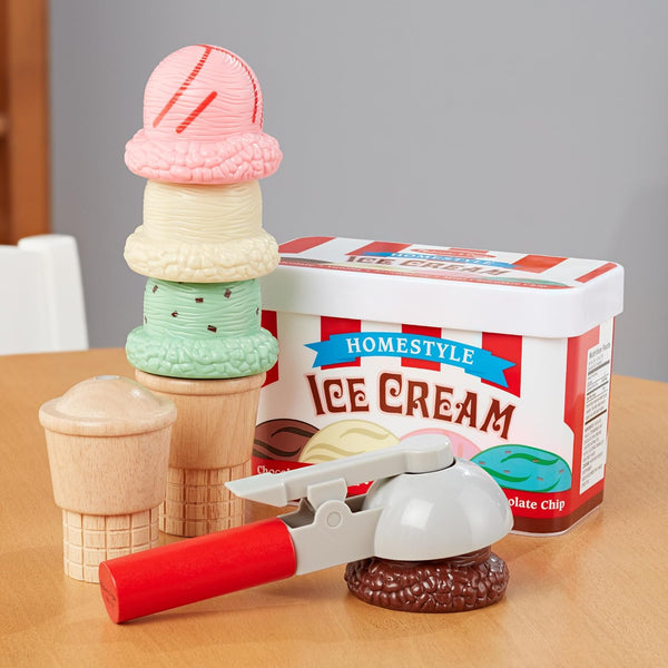 MD Scoop & Stack Ice Cream Cone Playset