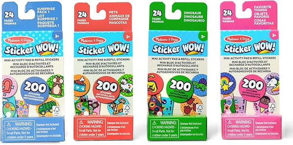 MD Sticker WOW! Mini Activity Pad with Refill Stickers