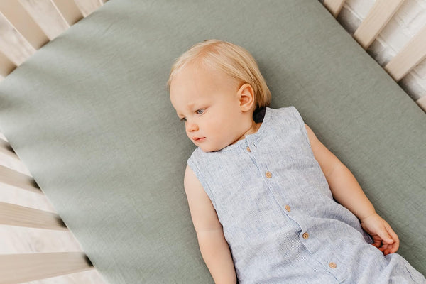 Premium Knit Fitted Crib Sheet - Briar