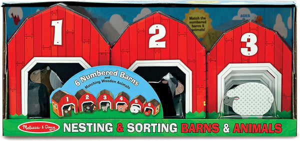 MD Nesting & Sorting Barns & Animals
