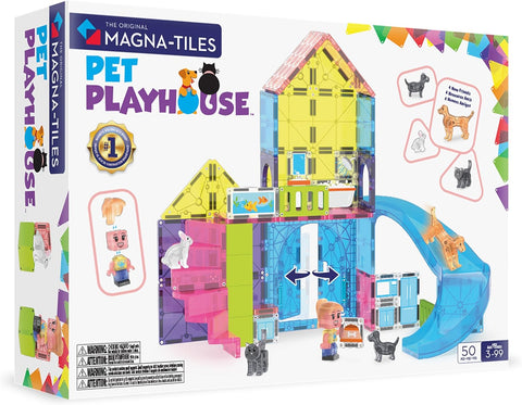 MT Pet Playhouse 50-Piece Magnetic Construction Set