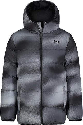 Boys Pronto Puffer Jacket, Mid-Weight, Zip Up Closure, Repels Water