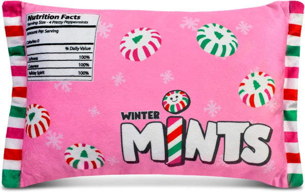 IS Pretty Peppermints Fleece Pillow
