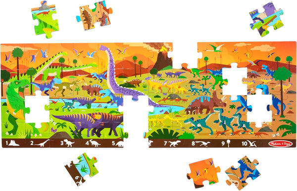 MD Land of Dinosaurs 48pc Floor Puzzle