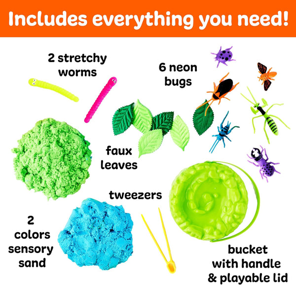 Creativity for Kids Sensory Adventure - Neon Bugs Kit