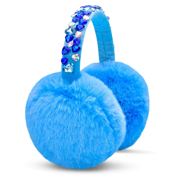 IS Rhinestone Earmuffs - Blue