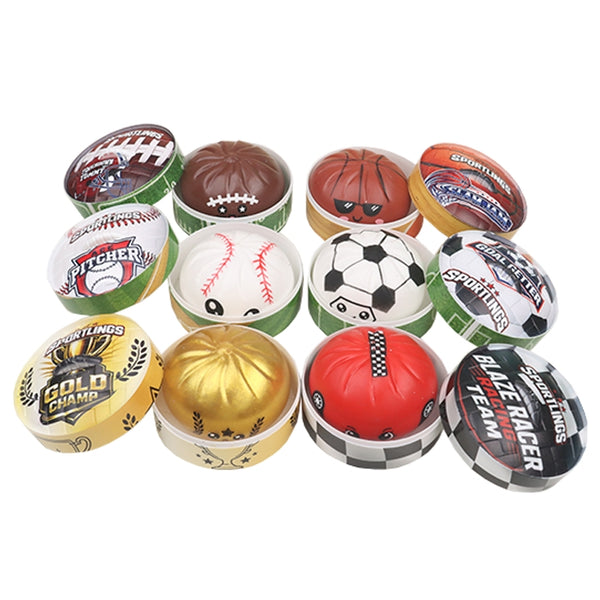 Fun Doh Sports Dumpling Squishy Fidget Toy