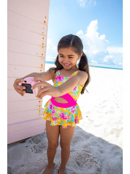 Tangerine Tropic One Piece Swimsuit