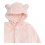 Pink Blossom Minky Bear Footie Bunting