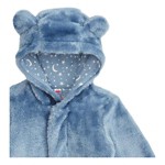 Winter Sky Minky Bear Footie Bunting