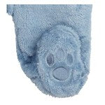 Winter Sky Minky Bear Footie Bunting