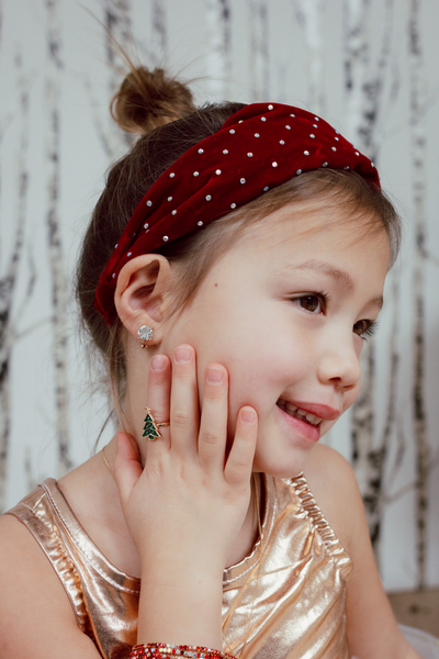 All Aglow Holiday Rings 2pc Set 84534