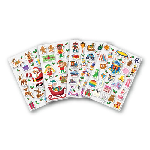 Holiday Sticker Magic - Santa's Workshop