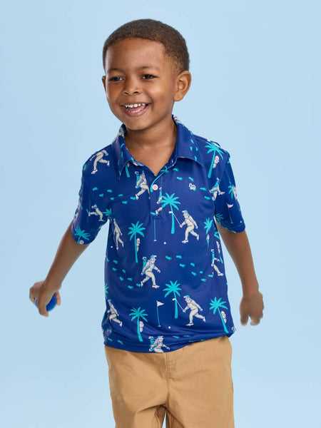 Bigfoot Bogey Golf Polo