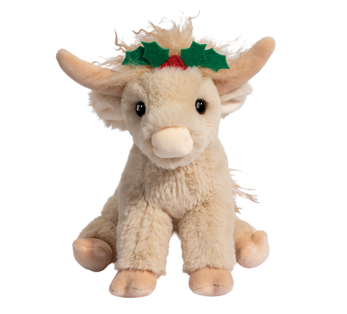 DT Laddie Holiday Highland Cow Mini Soft