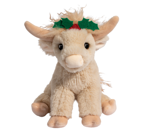 DT Laddie Holiday Highland Cow Mini Soft