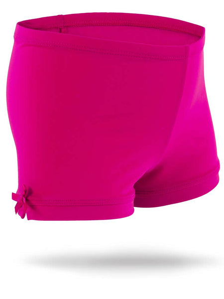 Fuchsia Forever Girls Spandex Shorts