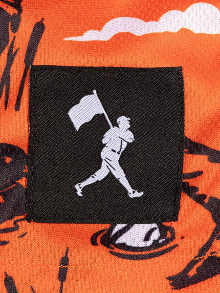 Hardball Hunter Diamond Air Mesh Shorts (Blaze Orange)