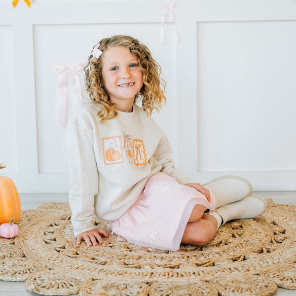 Pumpkin Cameo Sweatshirt