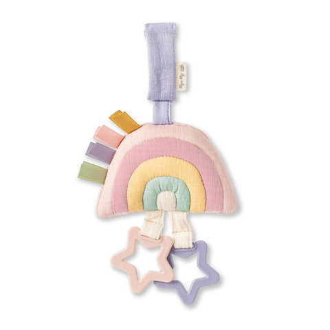 Ritzy Jingle - Pastel Rainbow Attachable Travel Toy