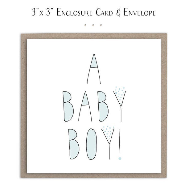 Baby Gift Enclosure Cards