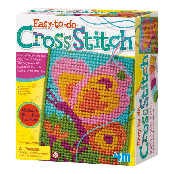 4M Cross Stitch Kit, Multicolor