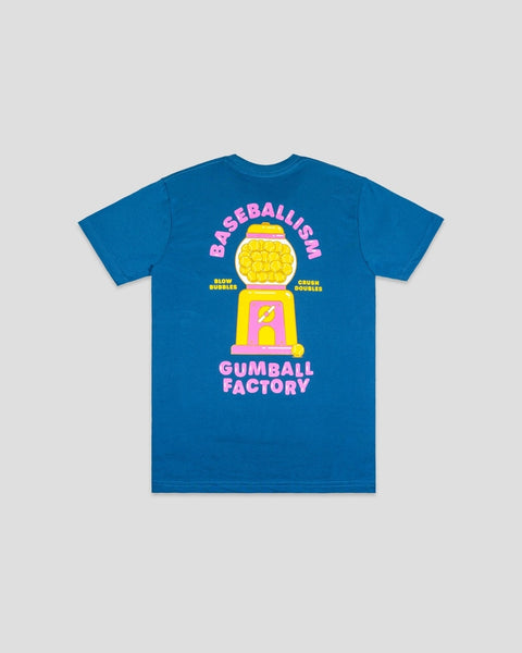 Royal Blue Gumball Factory T-Shirt