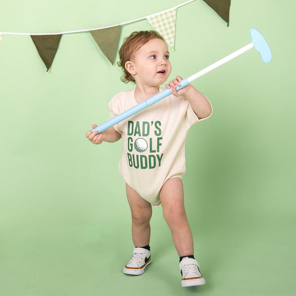 Dad's Golf Buddy Short Sleeve Romper
