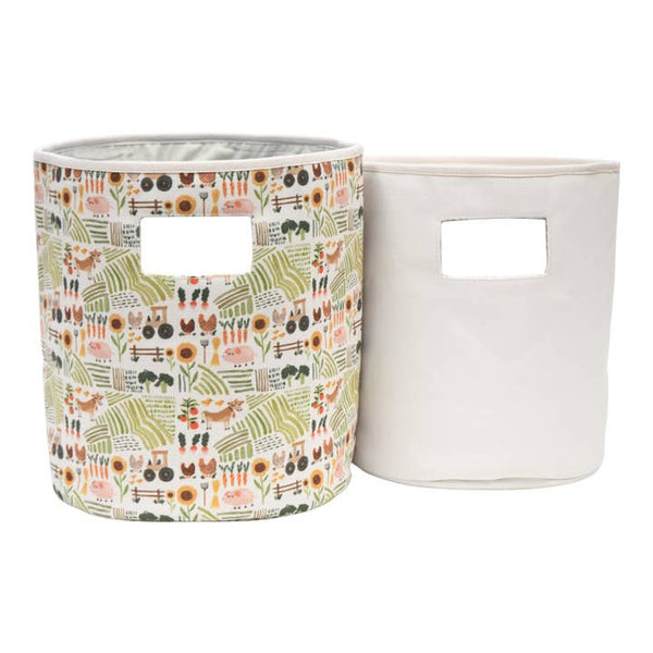 Lucy Darling Nursery Storage Tote - 2-Pack - Little Farmer