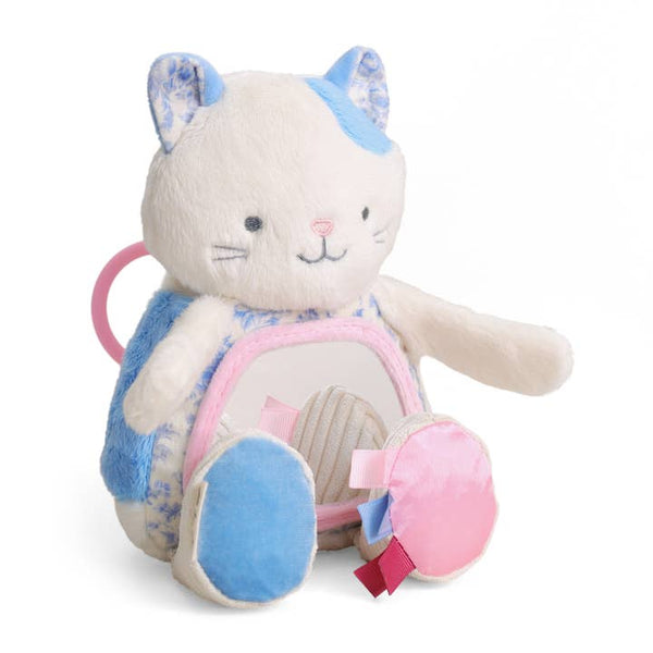 Itzy Bitzy Mirror™ Sensory Tummy Time Mirror  - Kitty