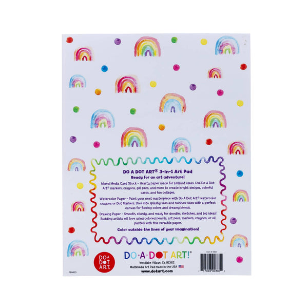 Do-A-Dot Multimedia Art Pad - Rainbow Bright