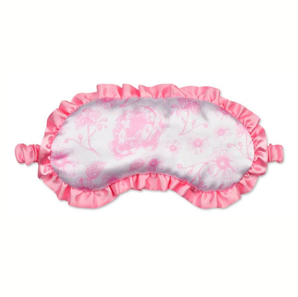 Pretty Pink Toile Eye Mask
