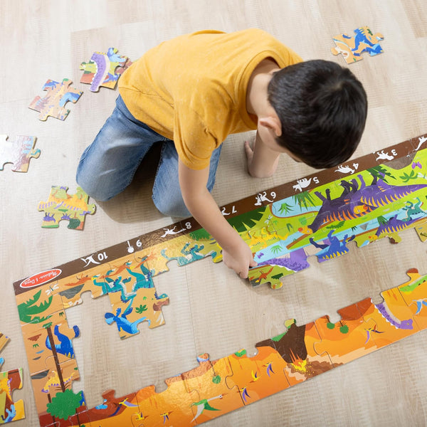 MD Land of Dinosaurs 48pc Floor Puzzle