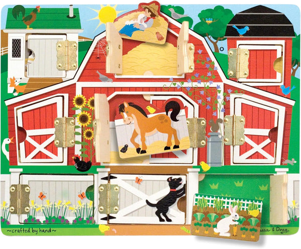 MD  Magnetic Farm Hide & Seek Board